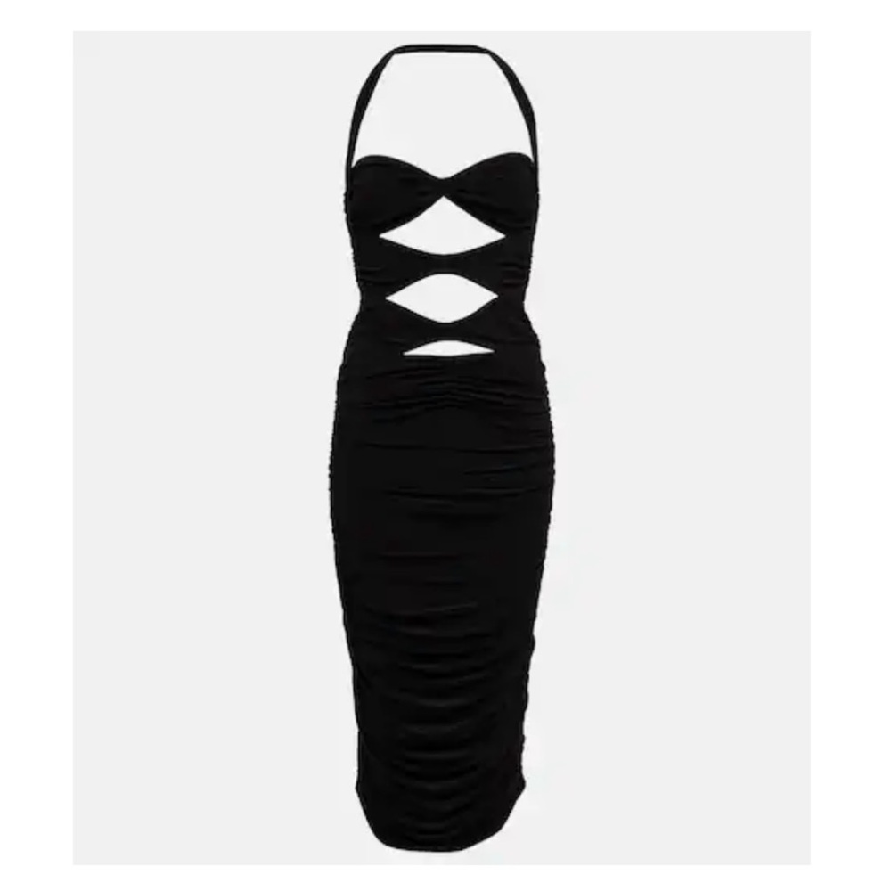 Norma Kamali Peekaboo Dress